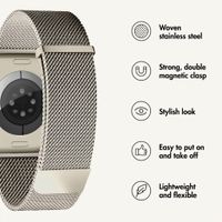 imoshion Milanese Magnetic Band Apple Watch | 38/40/41/42 mm - Starlight