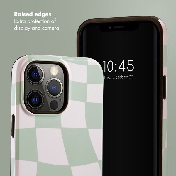 Selencia Vivid Back Cover Apple iPhone 14 Pro Max - Groovy Sage Green