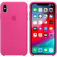 Apple Silicone Backcover Apple iPhone Xs Max - Dragon Fruit