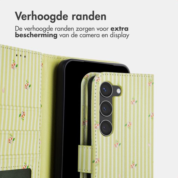 imoshion Design Bookcase Samsung Galaxy S23 - Garden Stripes