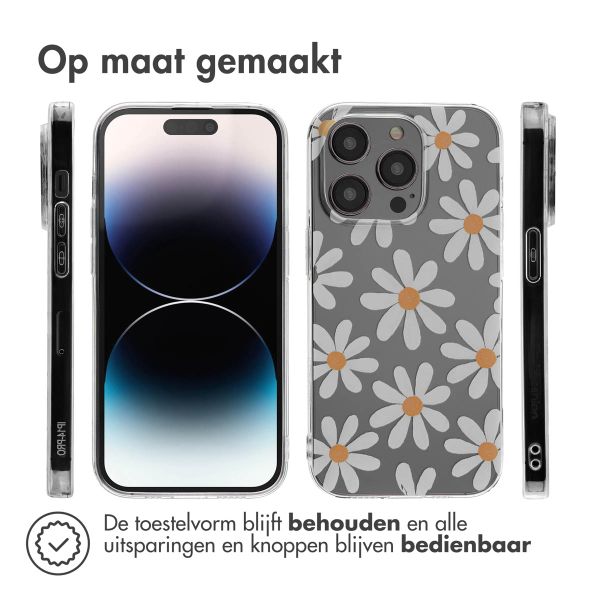 imoshion Design hoesje Apple iPhone 14 Pro - Daisy Flower
