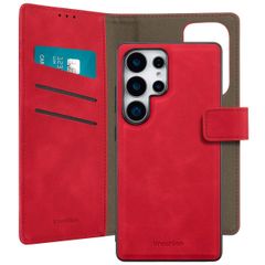 imoshion Uitneembare 2-in-1 Luxe Bookcase Samsung Galaxy S25 Ultra - Rood