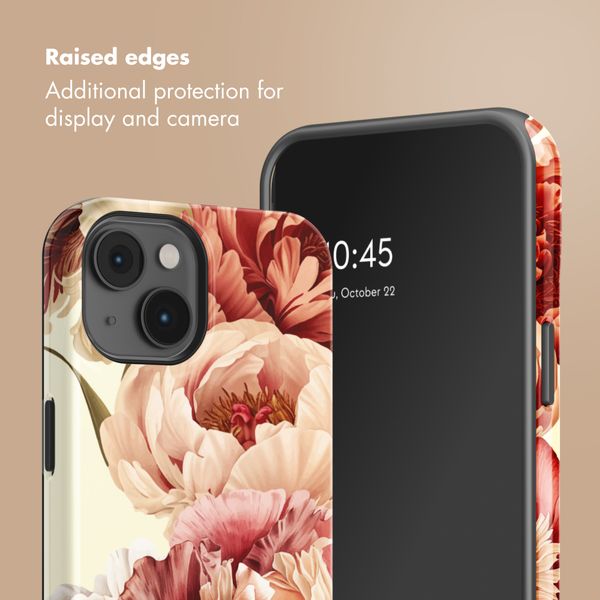 Selencia Vivid Back Cover with MagSafe Apple iPhone 14 - Vintage Peony