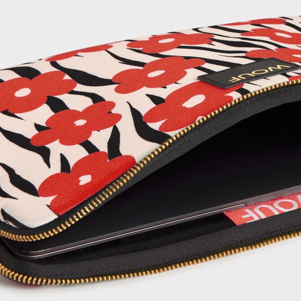 Wouf Daily laptop hoes 13-14 inch - Laptopsleeve - Wildflower