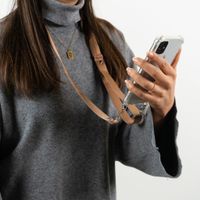 imoshion Backcover met koord - Nylon iPhone Xr - Beige