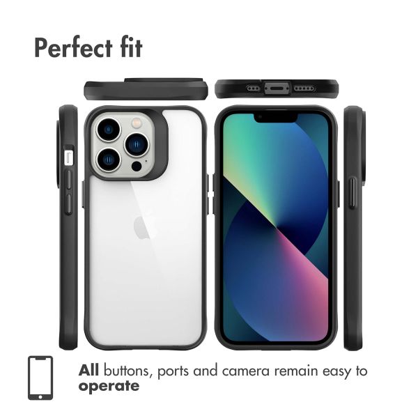 imoshion Rugged Hybrid Case Apple iPhone 13 Pro - Zwart