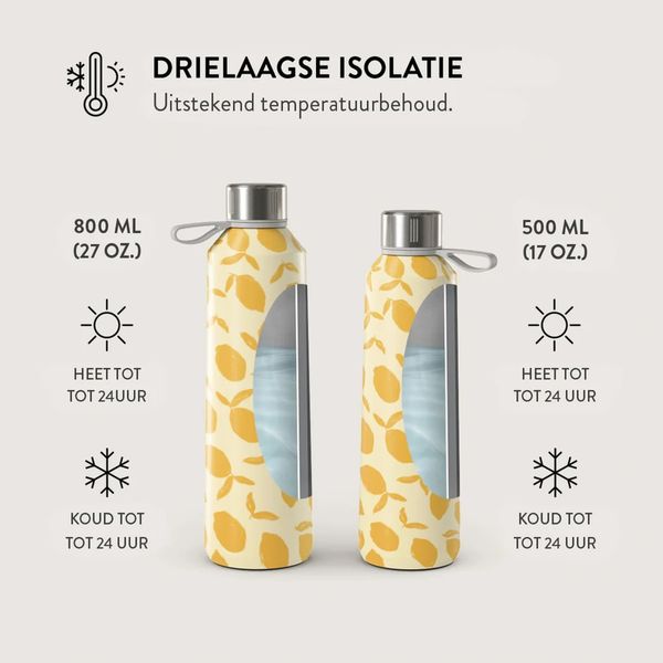 Burga Water Bottle - 500 ml - Lemon Tart
