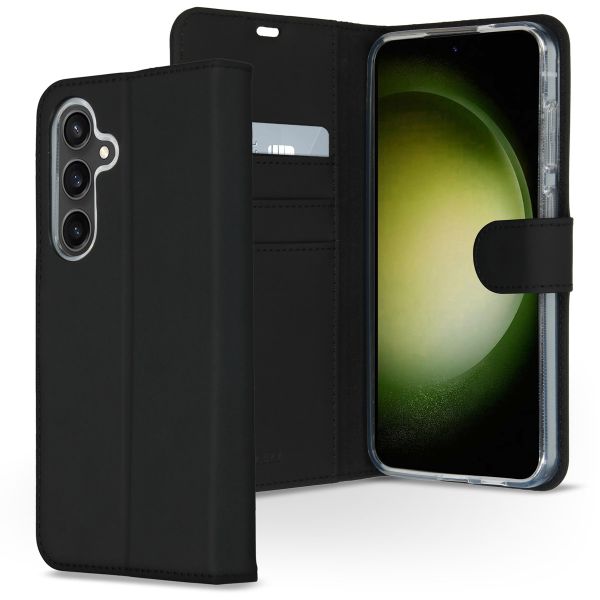 Accezz Wallet Softcase Bookcase Samsung Galaxy S24 Plus - Zwart