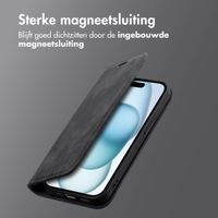 imoshion Slim Bookcase Apple iPhone 15 - Zwart