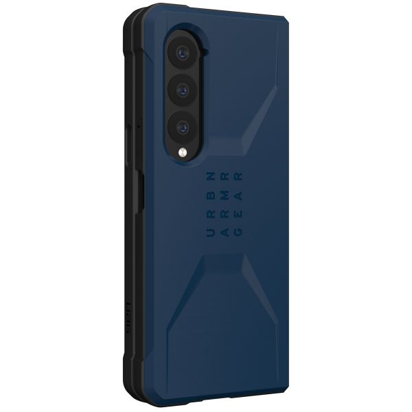 UAG Civilian Backcover Samsung Galaxy Z Fold 4 - Blauw