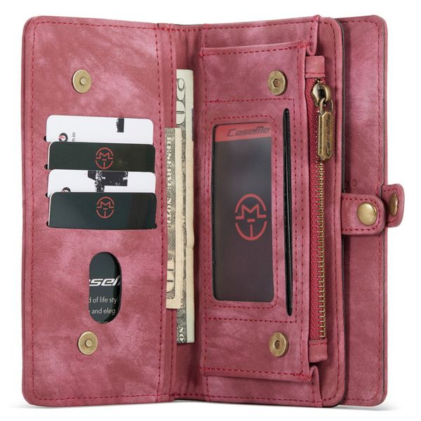 CaseMe Luxe Lederen 2 in 1 Portemonnee Bookcase iPhone 12 Mini