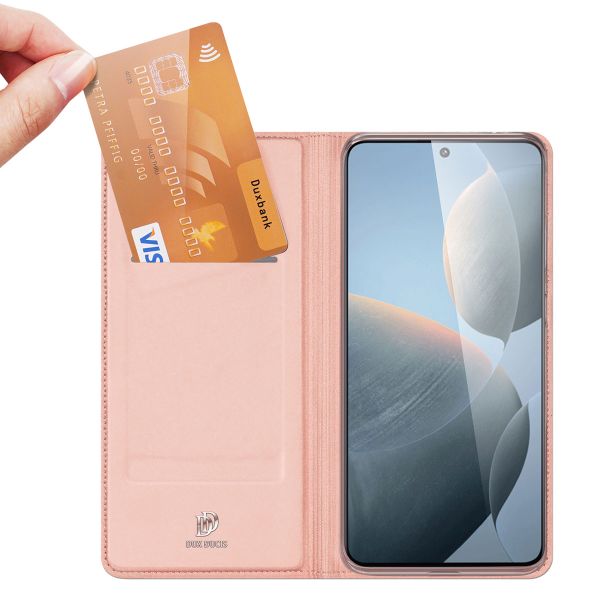 Dux Ducis Slim Softcase Booktype Xiaomi Poco X6 Pro - Rosé Goud