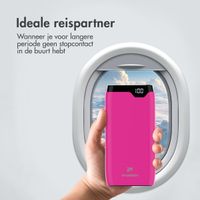 imoshion Powerbank - 20.000 mAh - Quick Charge en Power Delivery - Hot Pink