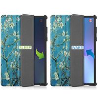 imoshion Design Trifold Bookcase Lenovo Tab P11 Pro (2nd gen) - Green Plant
