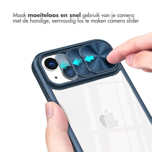 imoshion Camslider Backcover Apple iPhone 13 - Donkerblauw