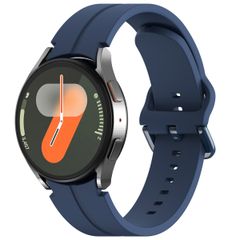 imoshion Silicone strap Samsung Galaxy Watch 4 / 5 / 6 / 7 / FE (20 mm) - Dark Blue