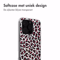 imoshion Design hoesje Apple iPhone 16 Pro - Leopard Pink
