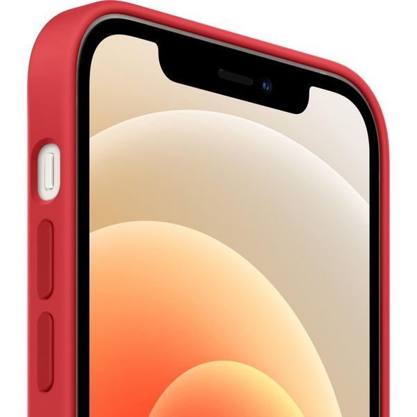Apple Silicone Backcover MagSafe Apple iPhone 12 (Pro) - Red