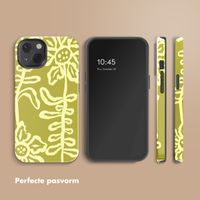 Selencia Vivid Backcover Apple iPhone 13 - Chalky Bloom