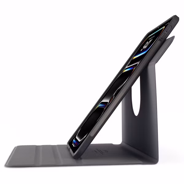 Pipetto Origami No5 Rotating Folio Case Apple iPad Pro 13 (2024) M4 - Zwart