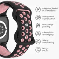 imoshion Sport⁺ bandje Apple Watch Series 1 t/m 11 / SE / Ultra (44/45/46/49 mm) - Maat M/L - Black Pink
