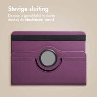 imoshion 360° draaibare Bookcase Lenovo Tab P12 - Paars