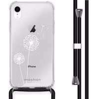 imoshion Design hoesje met koord Apple iPhone Xr - Paardenbloem - Wit
