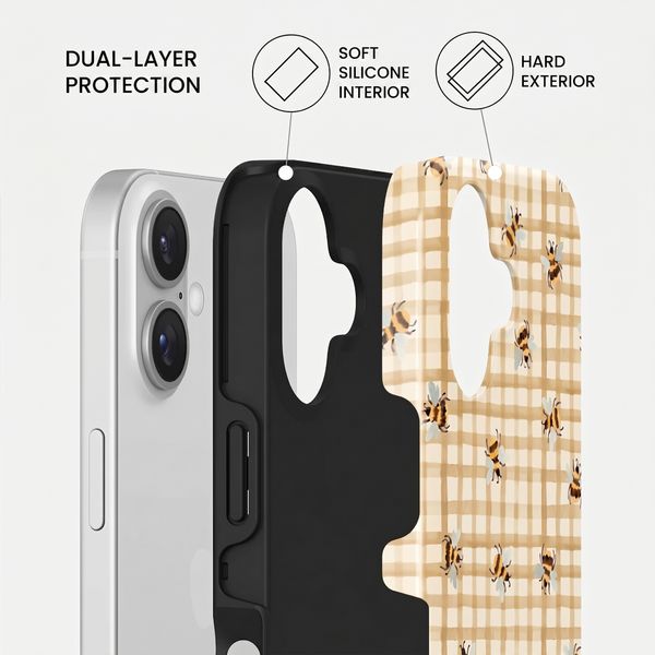 Burga Tough Back Cover with MagSafe Apple iPhone 17 - Honeycomb