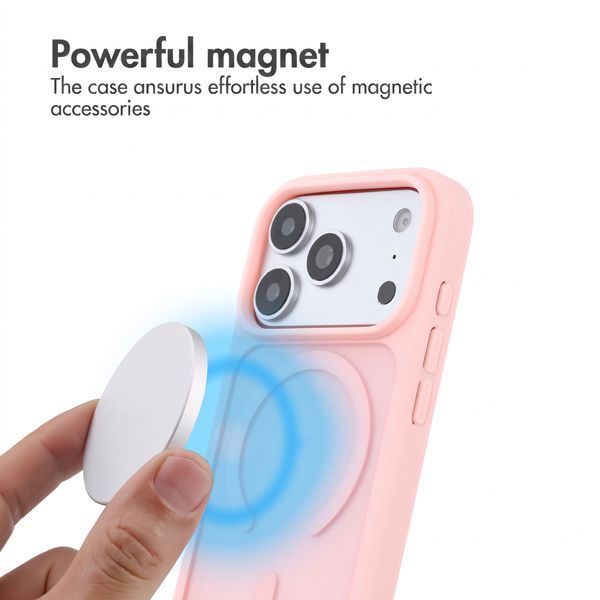 imoshion Colour Guard Case with MagSafe Apple iPhone 18 Pro Max / 17 Pro Max - Light Pink