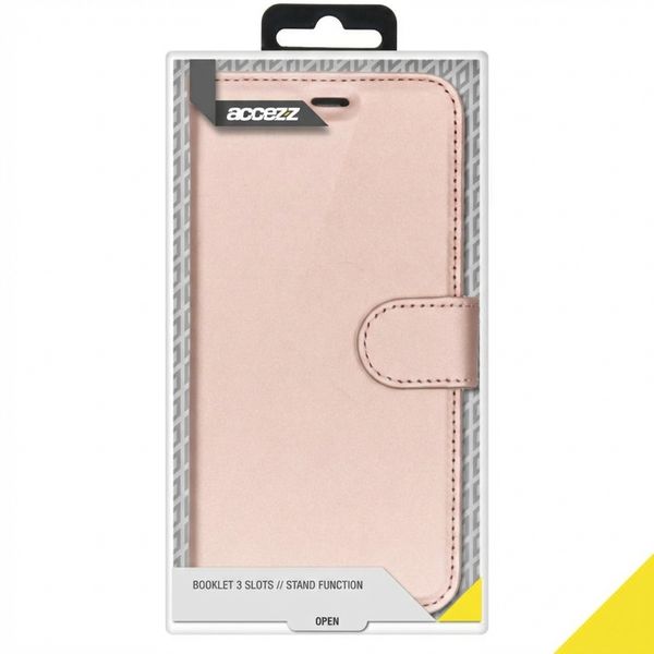 Accezz Wallet Softcase Bookcase Samsung Galaxy S21 Plus - Rosé Goud