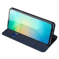 Dux Ducis Slim Softcase Bookcase Samsung Galaxy A26 - Donkerblauw