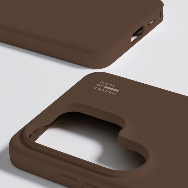 iDeal of Sweden Silicone Case met MagSafe Samsung Galaxy S26 Ultra - Mocha Mousse