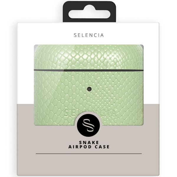 Selencia Yara Slang Hoesje AirPods 1 / 2 - Groen