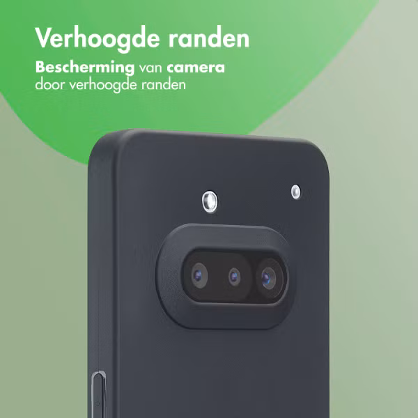 imoshion Color Backcover Nothing Phone (3a) - Zwart