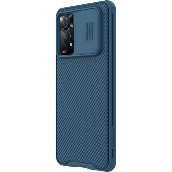 Nillkin CamShield Pro Case Xiaomi Redmi Note 11 Pro - Blauw