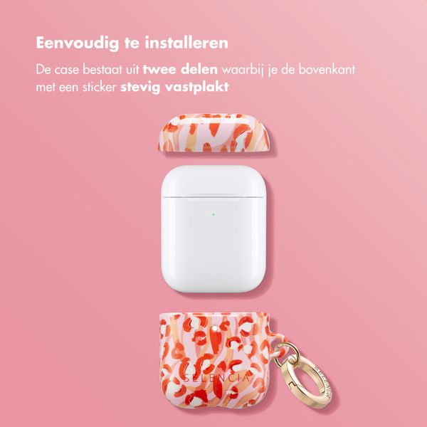 Selencia Vivid Case Apple AirPods 1 / 2 - Wild Spots Lipstick