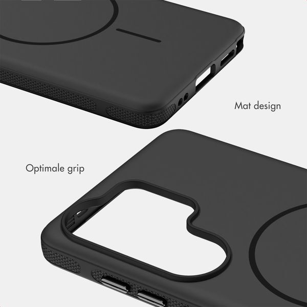imoshion Color Backcover met Thin MagSafe Ring Samsung Galaxy S26 Ultra - Zwart