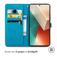 imoshion Mandala Bookcase Xiaomi Redmi Note 13 (5G) - Turquoise