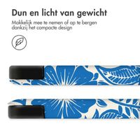 imoshion Design Trifold Bookcase Samsung Galaxy Tab A11 Plus / A9 Plus - Flower Tile