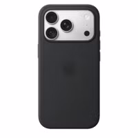 Apple Siliconenhoesje met MagSafe Apple iPhone 18 Pro - Black