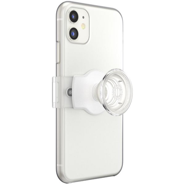 PopSockets PopGrip - Afneembaar - Slide Stretch Clear On White