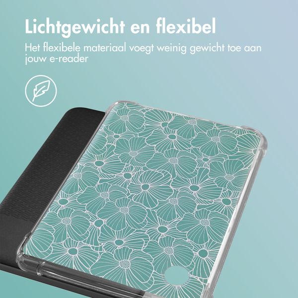 imoshion Design Clear Backcover Kobo Clara Colour / Clara BW - Botanica