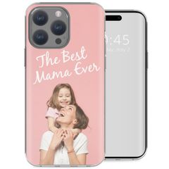 Ontwerp je eigen Clear Case Apple iPhone 15 Pro Max - Transparant