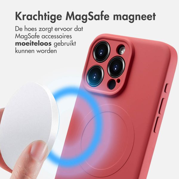 imoshion Color Backcover met MagSafe iPhone 15 Pro Max - Dusty Rose