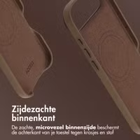 Accezz MagSafe Leather Backcover Apple iPhone Air - Coffee Brown