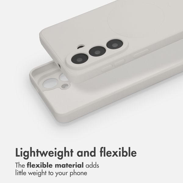 imoshion Colour Back Cover with MagSafe Samsung Galaxy S26 Plus - Beige