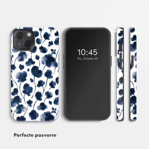 Selencia Vivid Backcover Apple iPhone 13 - Midnight Blossom