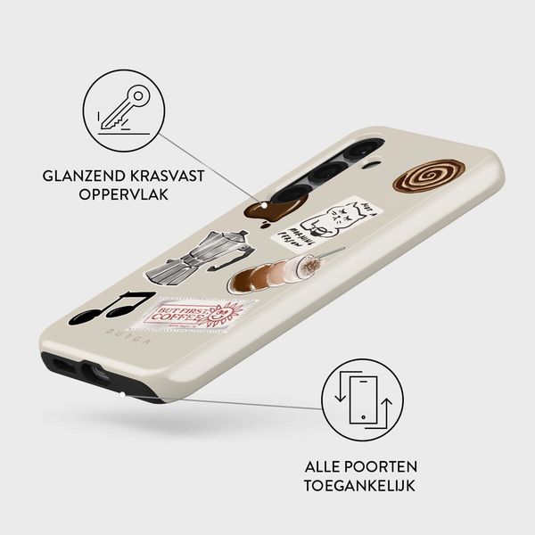 Burga Tough Backcover Samsung Galaxy S25 - Oat Milk Please