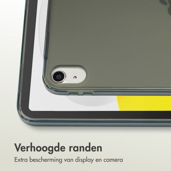 Accezz Frosted Backcover Apple iPad 11 (2025) 11 inch A16 / iPad 10 (2022) 10.9 inch - Zwart