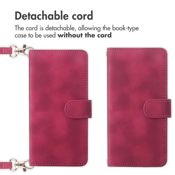 imoshion Bookcase with Strap Samsung Galaxy A37 (5G) - Red